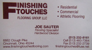 Best Choice Home Inspections endorses Finishing Touches Flooring Group